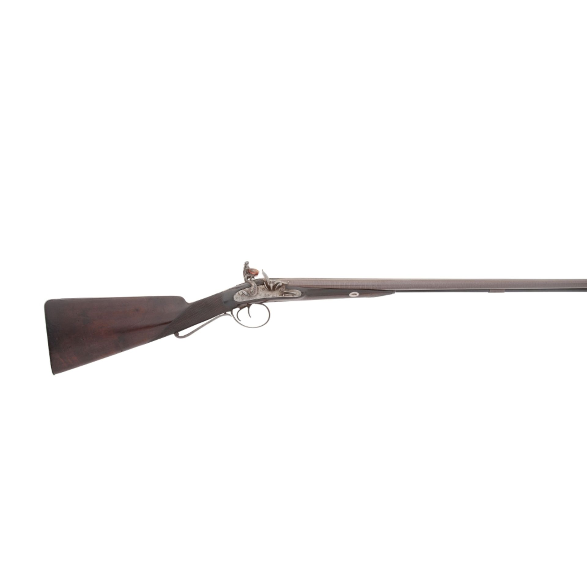A Very Rare 16-Bore D.B. Flintlock Sporting Gun