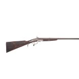 A Cased .500 (36-Bore) Pin-Fire D.B. Sporting Rifle