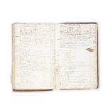 SUSSEX - LEDGER Manuscript accounts ledger of John Pilbeam, 1720's to 1760's