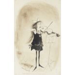 SEARLE (RONALD) 'Well actually, Miss Tonks, my soul is in torment.' depicting a St. Trinians' gir...