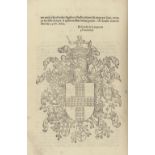 GONZALO (ARGOTE DE MOLINA) Nobleza de Andaluzia, FIRST EDITION, Seville, Fernando Diaz, 1588