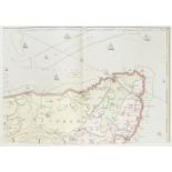 KENT ANDREWS (JOHN), A. DURY AND W. HERBERT. A Topographical Map of the County of Kent, in Twenty...