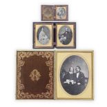 PHOTOGRAPHY - DAGUERREOTYPES A collection of twenty British and American daguerreotype portraits ...