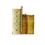 MACHIAVELLI (NICCOLO) Tutte le Opere, 5 parts in 1 vol., [?Geneva], 1550 [but 1620] and 3 others (4)