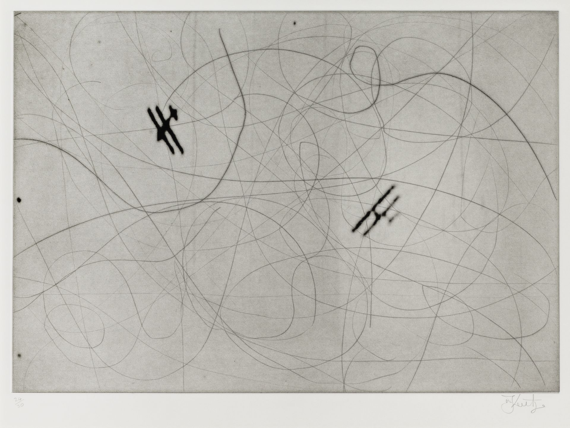 William Kentridge (born 1955) Planes, from Zeno II, 2003 (published by David Krut, New York)