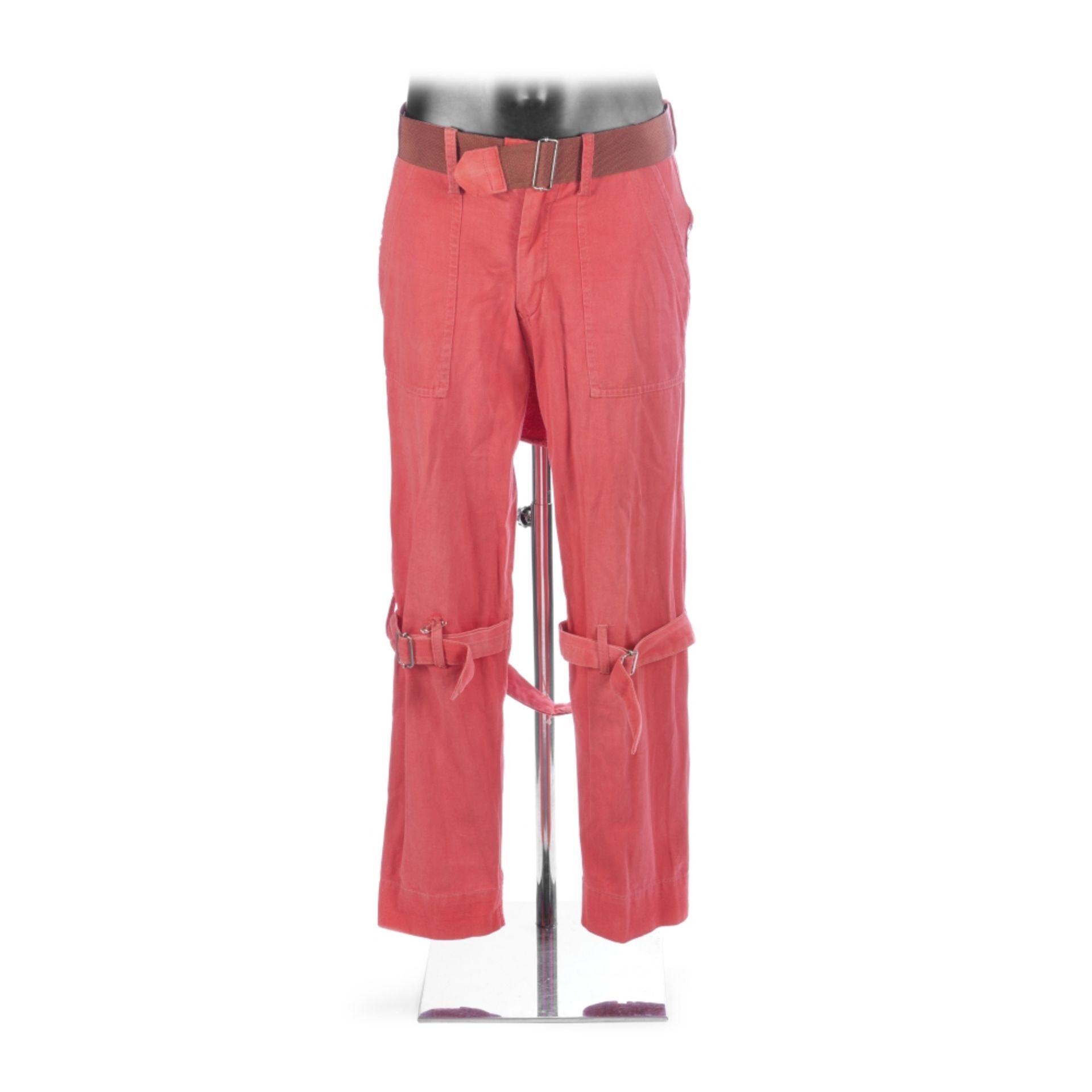 Westwood/McLaren: A Pair Of Red Seditionaries Bondage Trousers, 1977,
