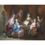 Cercle de Fran&#231;ois de Troy (Toulouse 1645-1730 Paris) La compagnie musicale A Musical Gathering