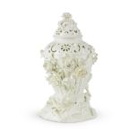 VASE COUVERT 'POT-POURRI', SAINT-CLOUD, VERS 1740 A SAINT-CLOUD POT-POURRI VASE AND COVER, CIRCA ...