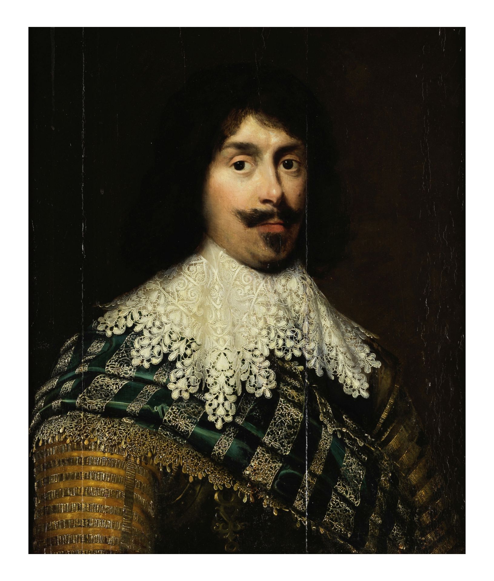 Cercle de Jan Anthonisz. van Ravesteyn (La Haye circa 1570-1657) Portrait de gentilhomme &#224; l...