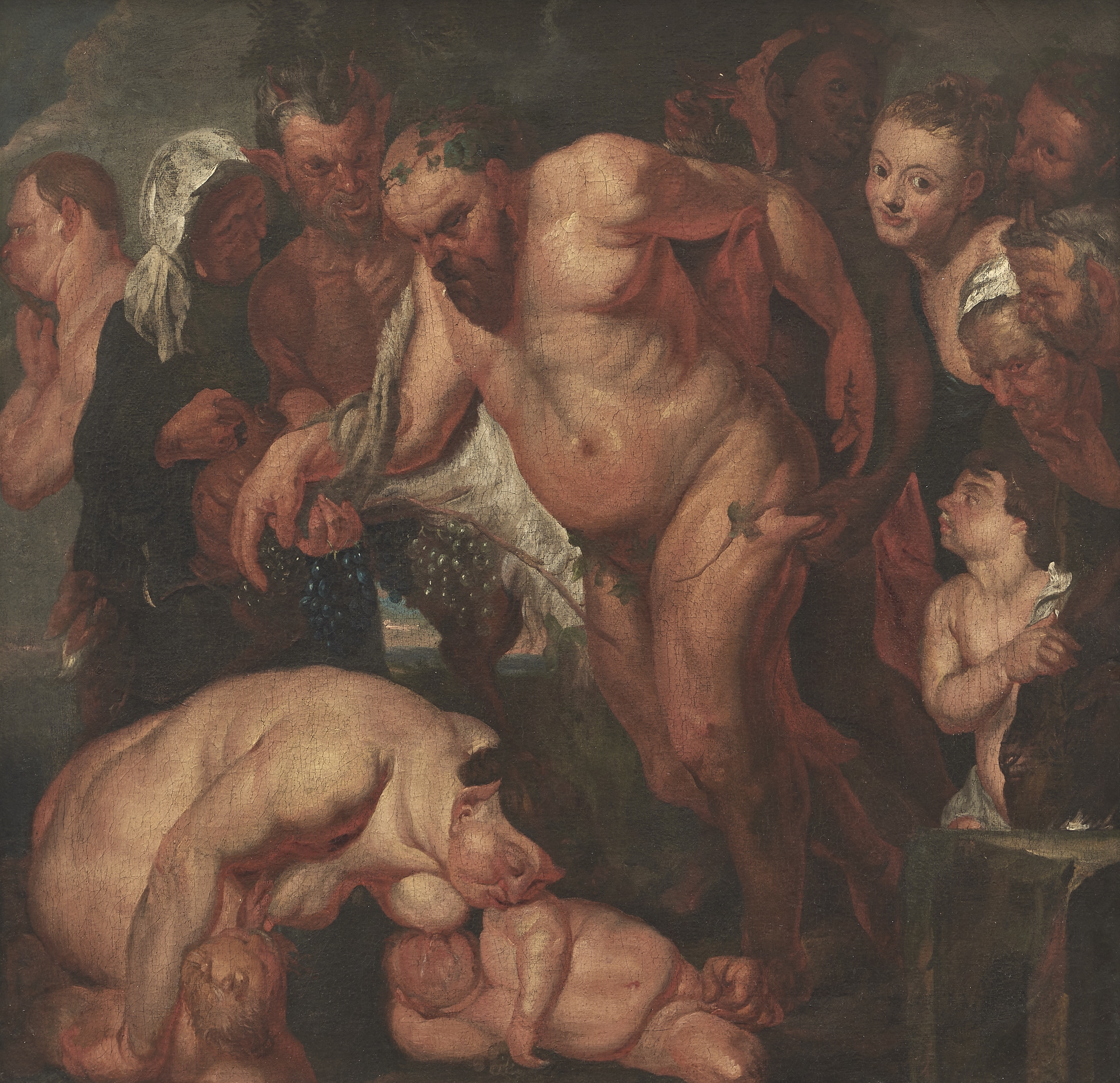 D'apr&#232;s Sir Peter Paul Rubens, XVIIe si&#232;cle Sil&#232;ne ivre The Drunken Silenus