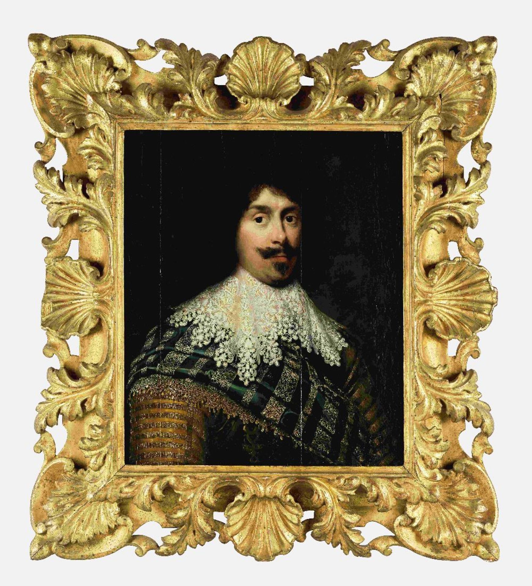 Cercle de Jan Anthonisz. van Ravesteyn (La Haye circa 1570-1657) Portrait de gentilhomme &#224; l... - Image 3 of 3