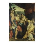Painting oil on canvas (copy from Correggio), cm 204 x 136