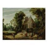 Ecole flamande, XVIIe si&#232;cle Paysages champ&#234;tres anim&#233;s Country landscapes with f...