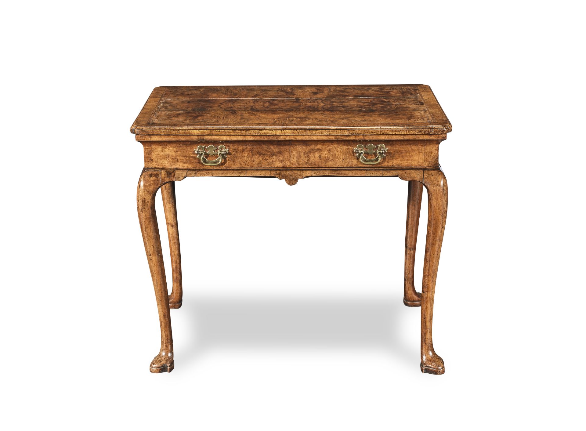 A George I walnut side table Circa 1720