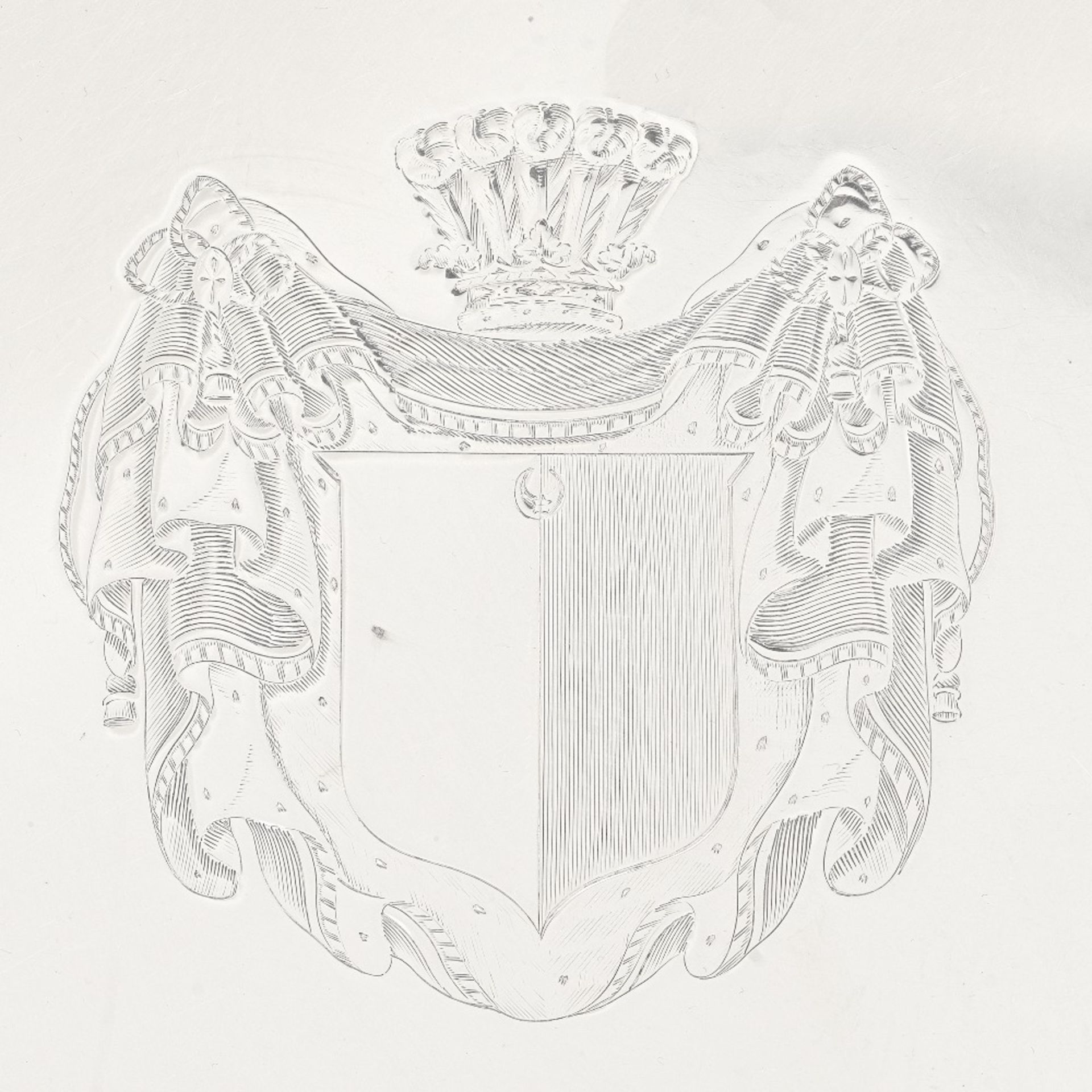 A George III silver salver Thomas Hannam & John Crouch II, London 1803 - Image 3 of 3