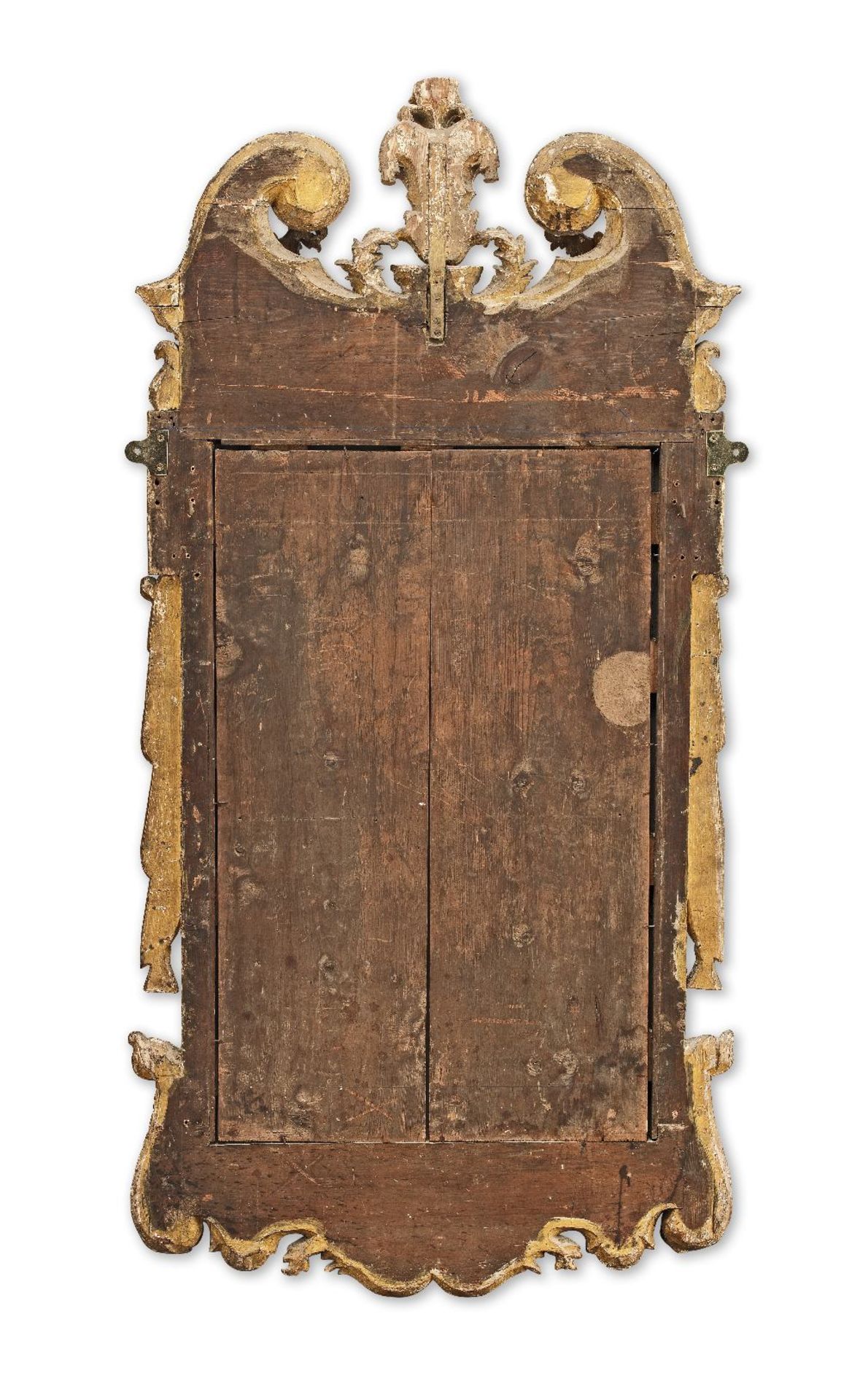 A George II giltwood and gilt gesso mirror Circa 1730 - Bild 4 aus 4