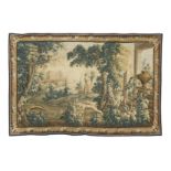 A Verdure Aubusson tapestry French, 18th century 413.5cm x 264cm