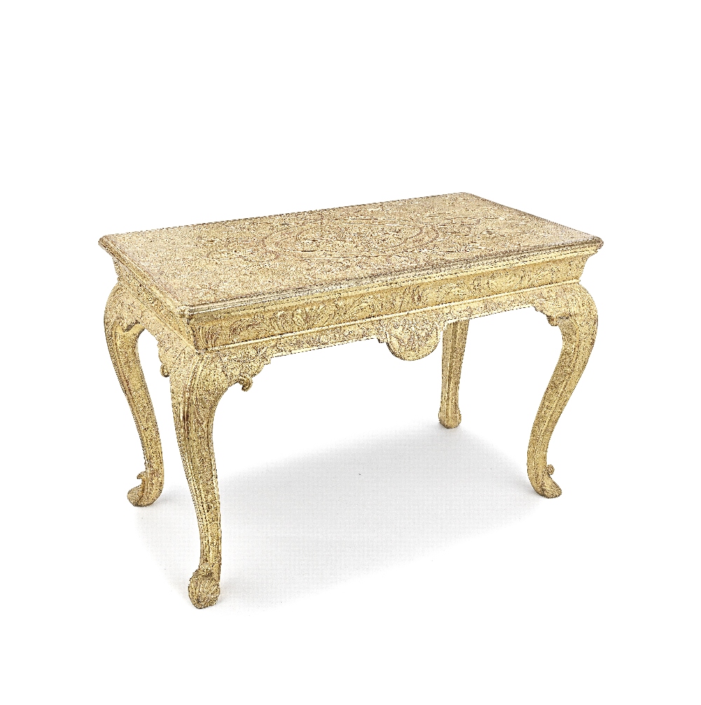 A George I gilt gesso side table 1720-1726, possibly by John Belchier - Image 2 of 3