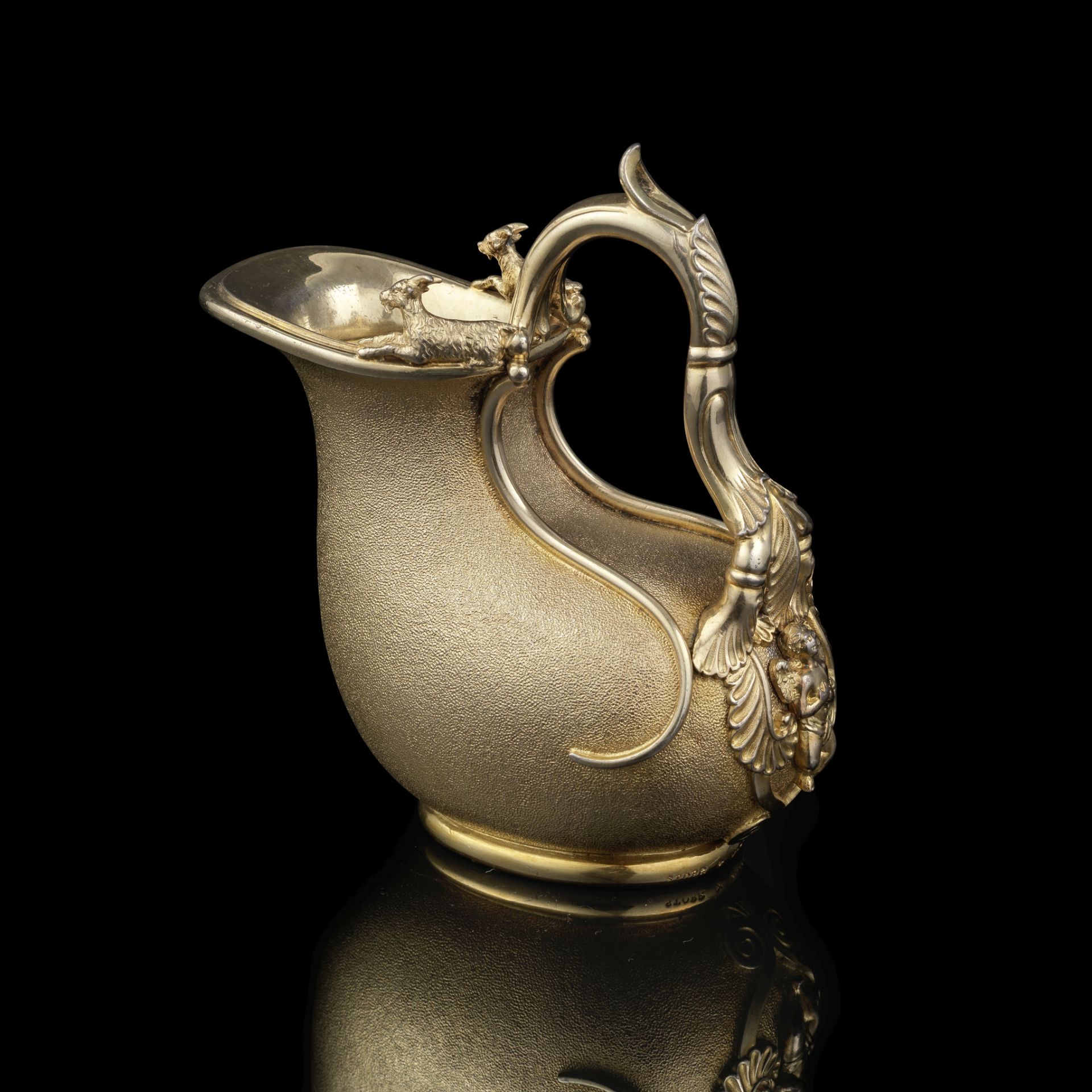 A Victorian silver-gilt Askos jug Paul Storr, London 1838, stamped 'PAUL STORR & JOHN MORTIMER 397'