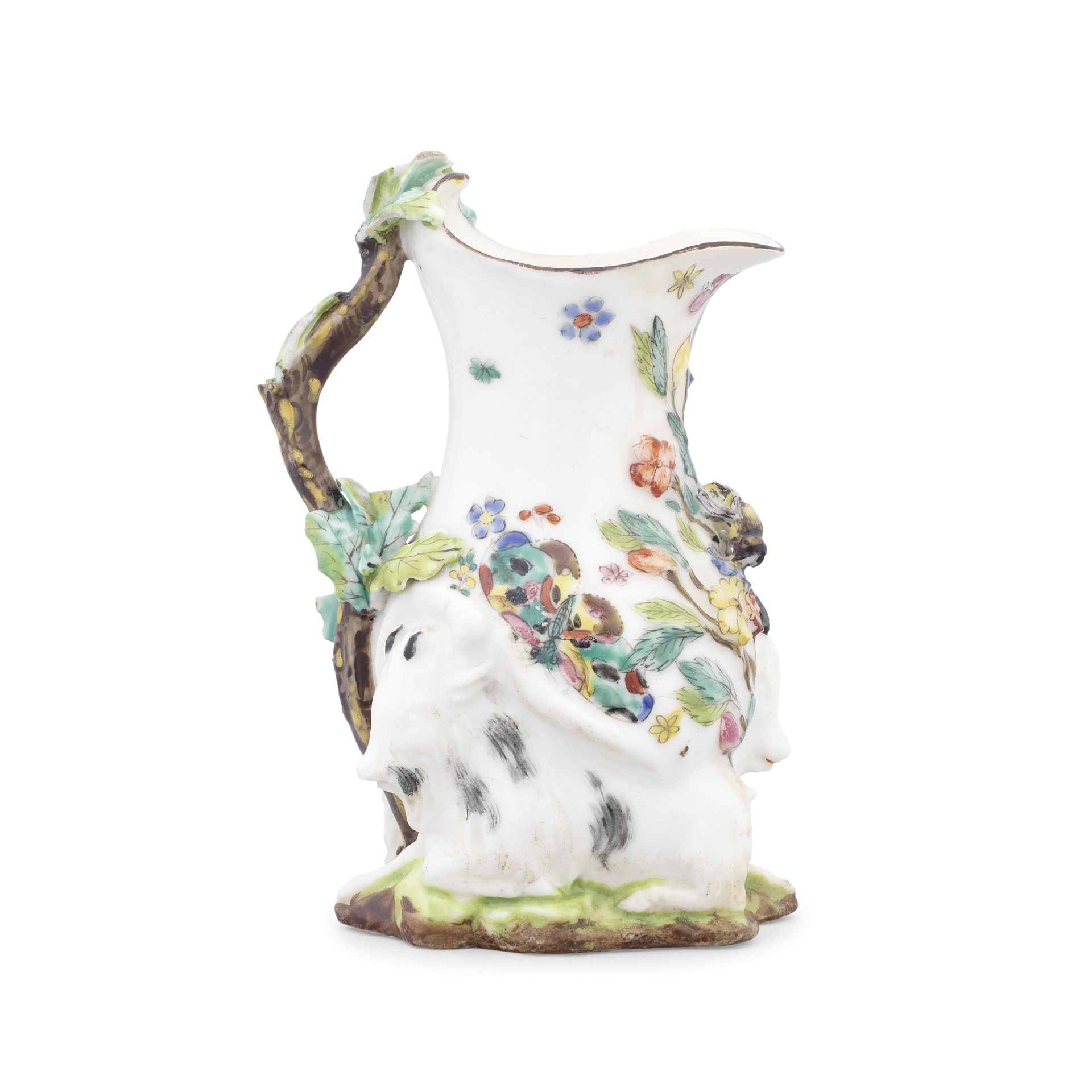 A Chelsea 'Goat and Bee' jug, circa 1745-47