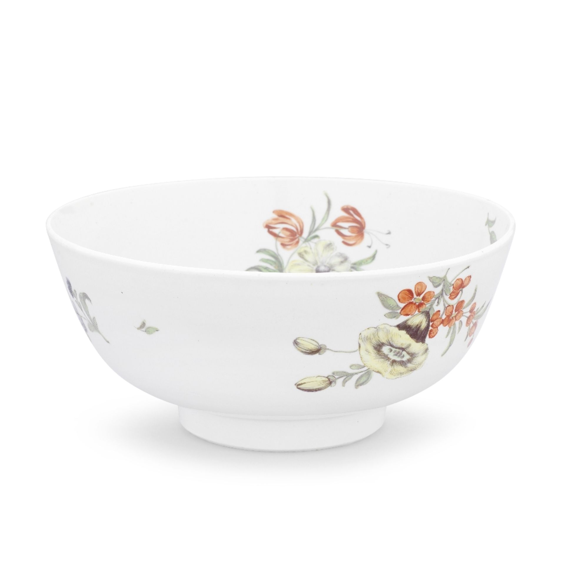 A small Worcester punchbowl, circa 1760 - Image 2 of 3