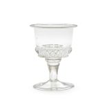 An early English baluster sweetmeat glass, circa 1690-1700