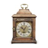 A good mid 18th century provincial table timepiece with pull quarter repeat on three bells Jose...