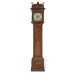 A VERY FINE AND RARE EARLY 18TH CENTURY 'TYPE 3 BURR WALNUT LONGCASE CLOCK THOMAS TOMPION AND EDW...