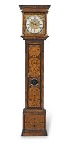 A late 17th century walnut marquetry longcase clock Richard Baker, London
