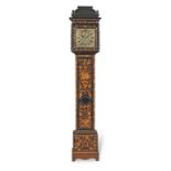 A late 17th century walnut inlaid longcase clock of one month duration John Cotsworth, London