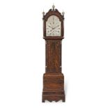 An extremely rare and impressive early 19th century year duration striking longcase clock Hardem...