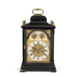 A good late 18th century Scottish ebonised table clock with deadbeat escapement James Cowan, Edin...