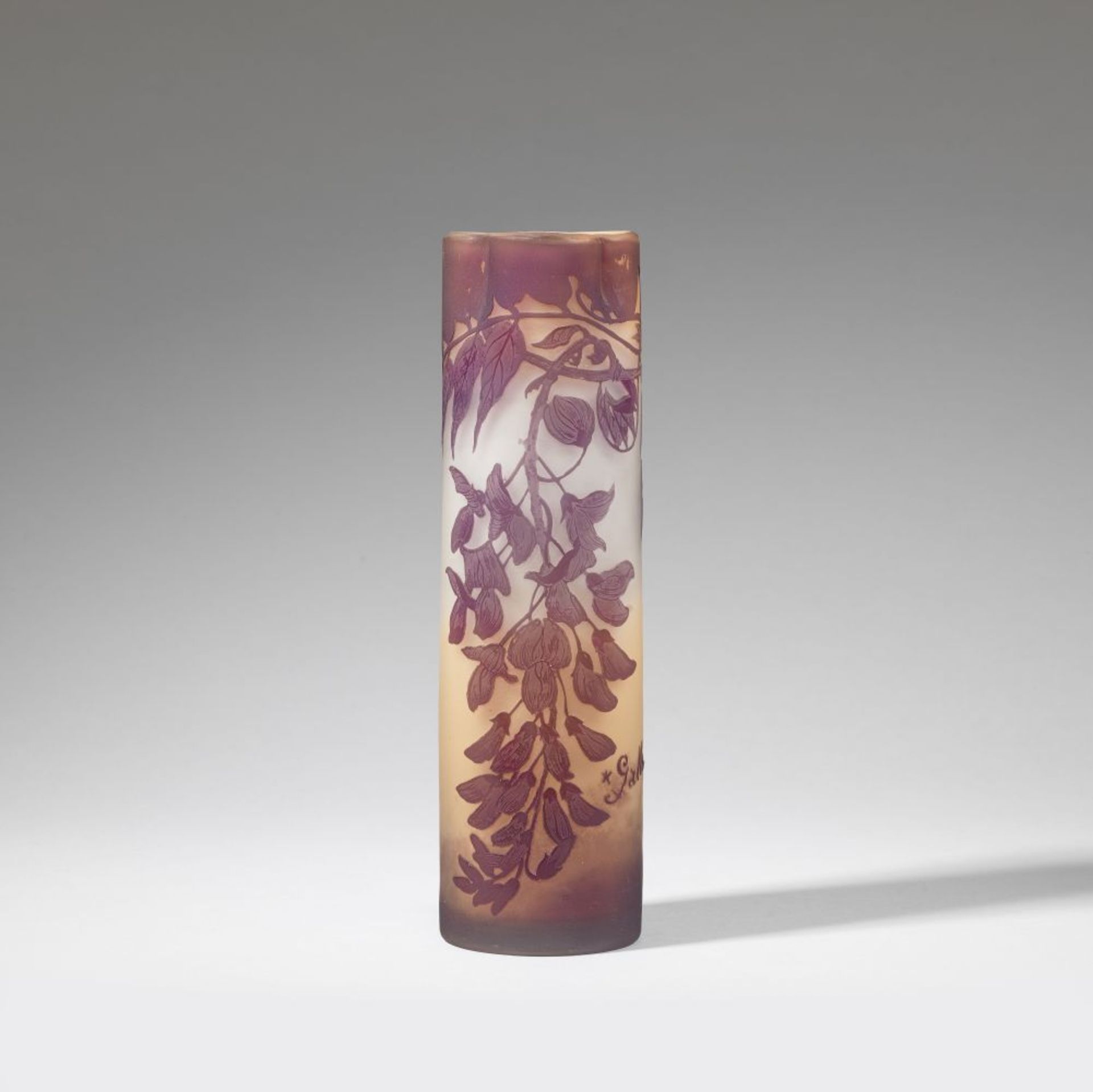 Gall&#233; Cameo glass vase, 1904-1906