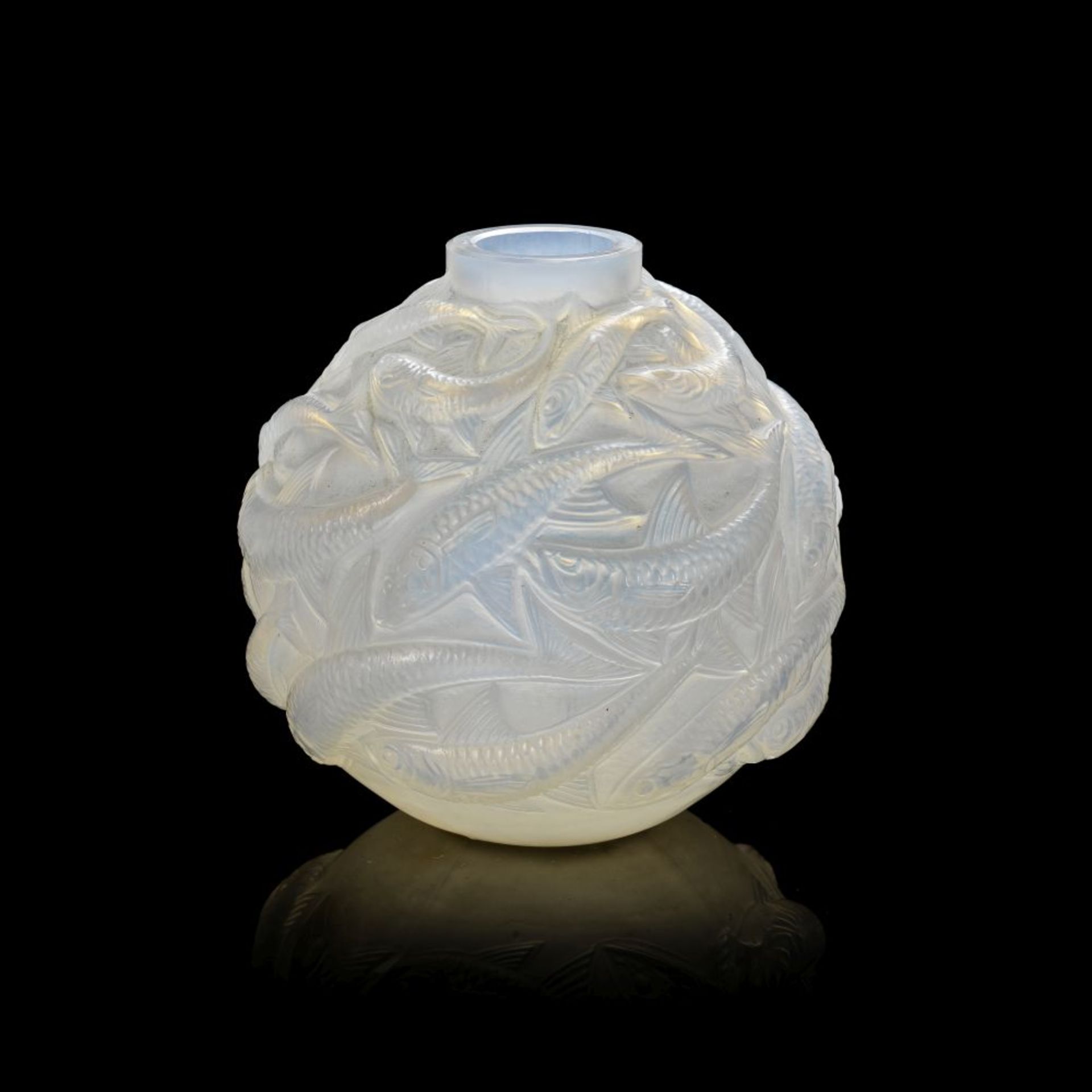 Ren&#233; Lalique 'Oleron' vase, designed 1927