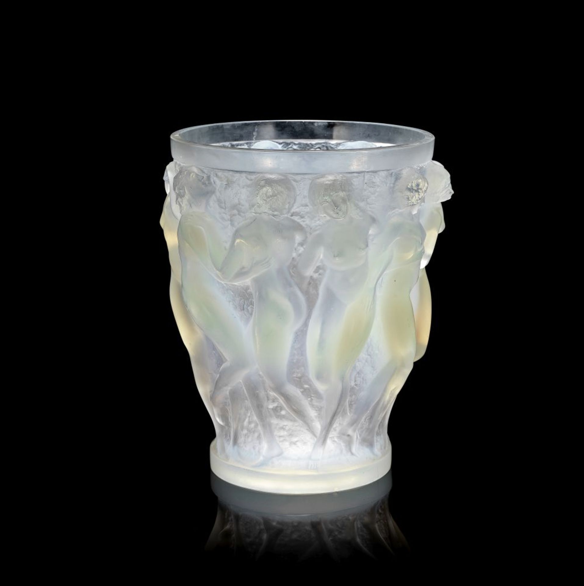 Ren&#233; Lalique 'Bacchantes' vase, designed 1927