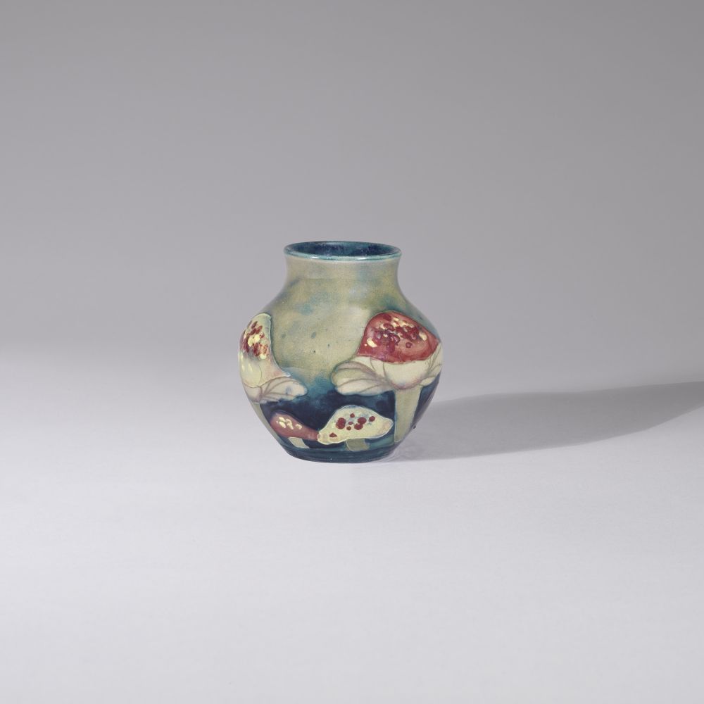 William Moorcroft 'Claremont' miniature vase, circa 1916