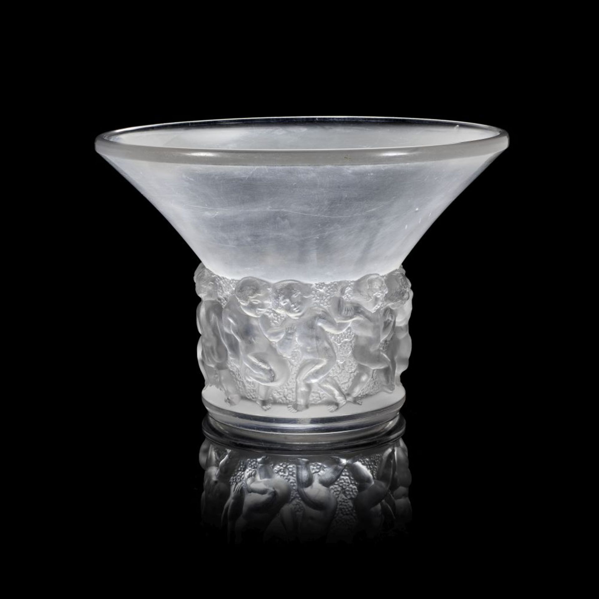 Ren&#233; Lalique 'Farandole' vase, designed 1930