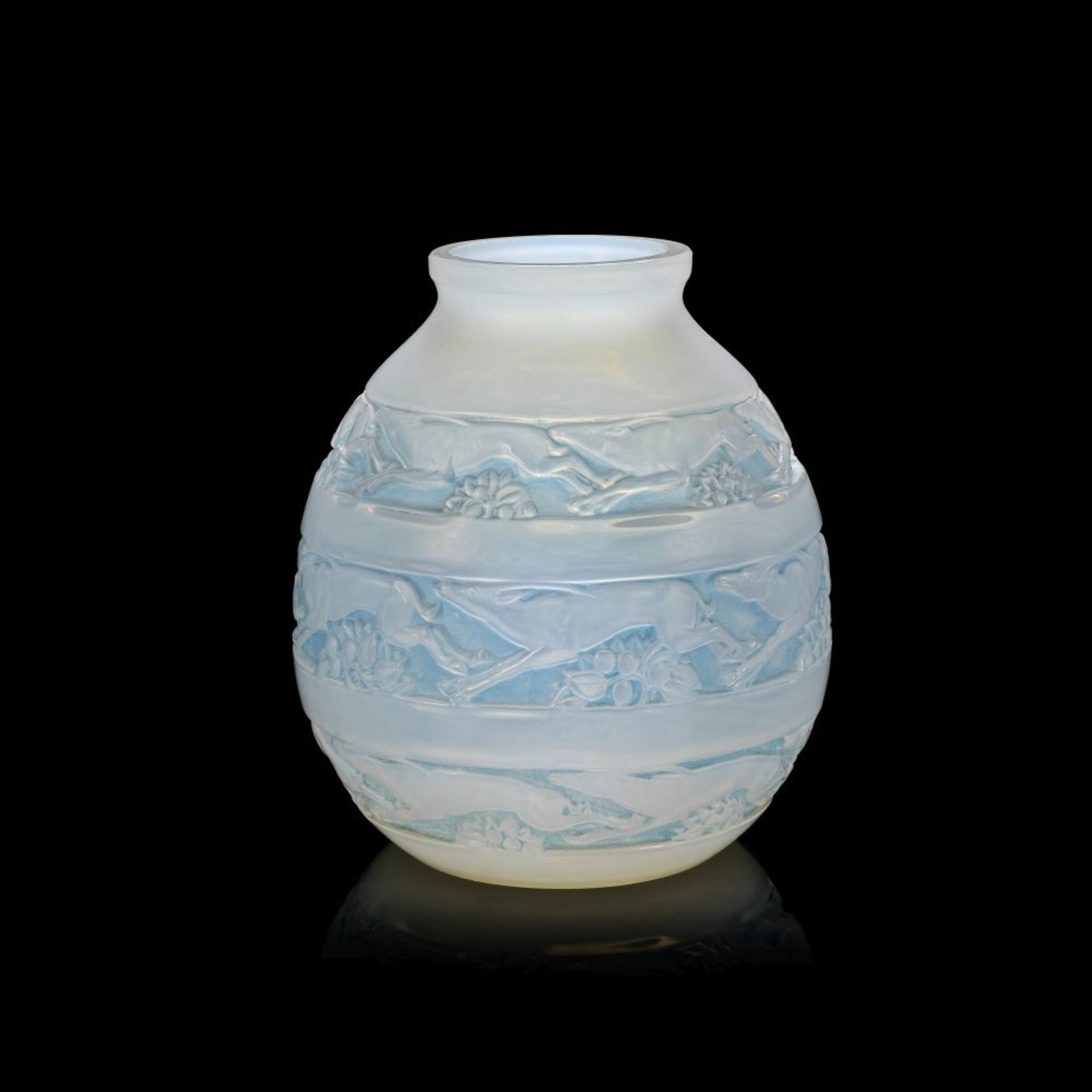 Ren&#233; Lalique 'Soudan' vase, designed 1928