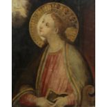 Florentine School, late 16th Century The Virgin Annunciate unframed