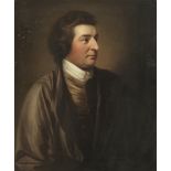 Benjamin West (Pennsylvania 1738-1820 London) Portrait of Joshua Iremonger, half-length, in a bro...
