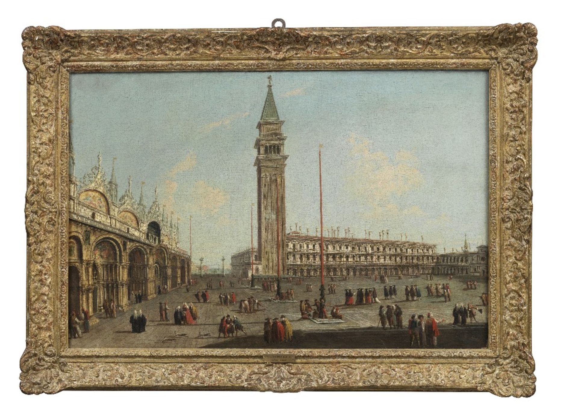 Circle of Michele Marieschi (Venice 1710-1743) The Piazza San Marco, Venice - Bild 3 aus 3