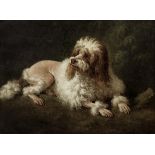 Abraham Teerlink (Dordrecht 1776-1857 Rome) A poodle in a landscape