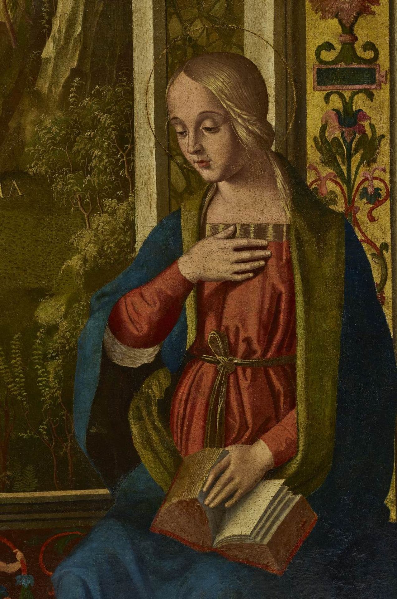 Marco Palmezzano (Forli 1460-1539) The Annunciation - Image 3 of 5