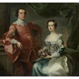 Thomas Hudson (Devon 1701-1779 Twickenham), and Studio Portrait of Sir Thomas Hatton, 8th Bt. of ...