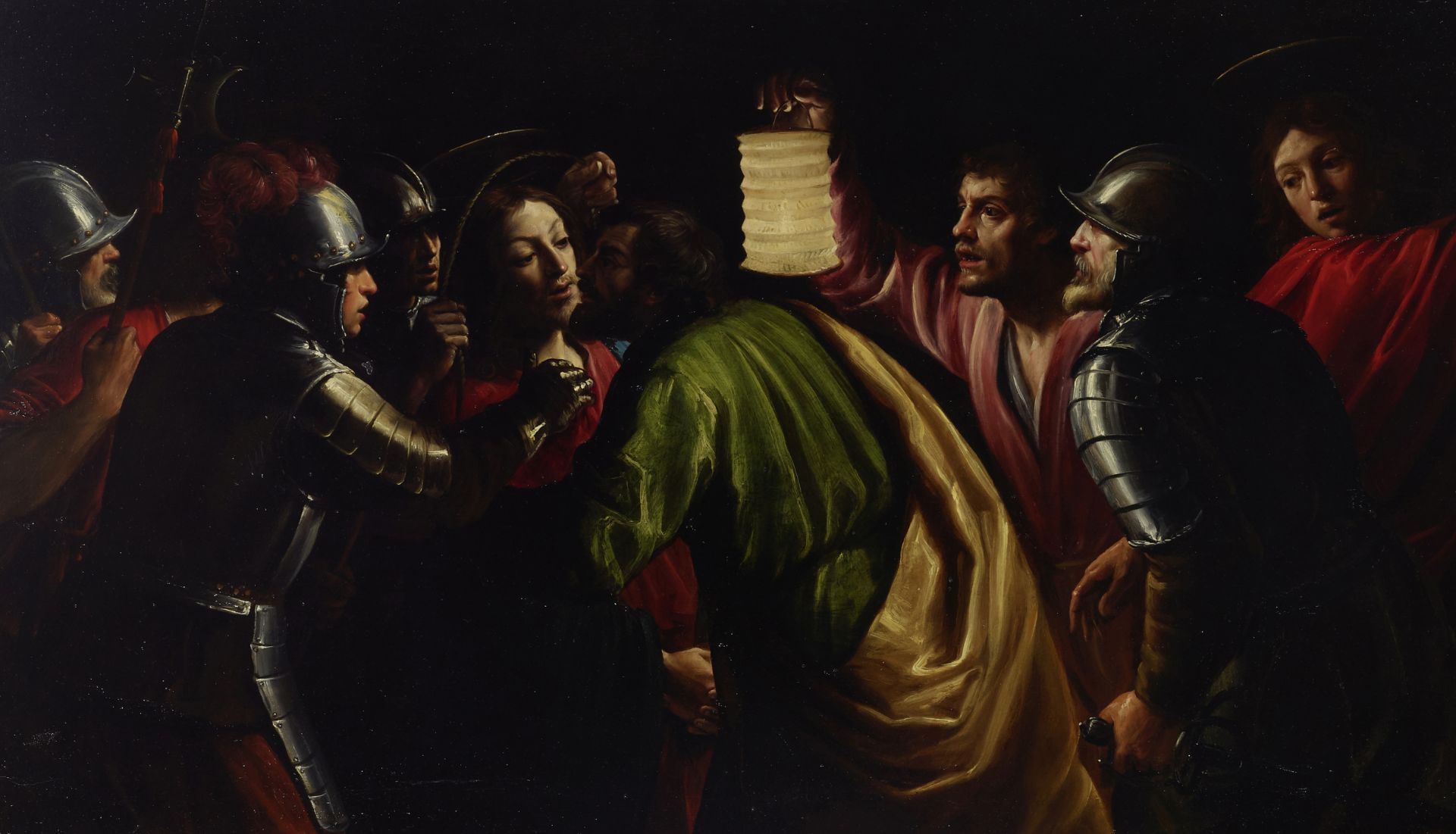 Giuseppe Vermiglio (Alessandria 1585-circa 1635) The Betrayal of Christ