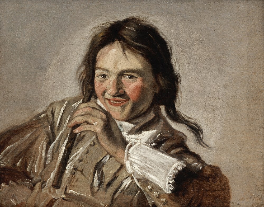 Studio of Frans Hals (Antwerp 1580-1666 Haarlem) Laughing boy holding a flute - Image 3 of 3