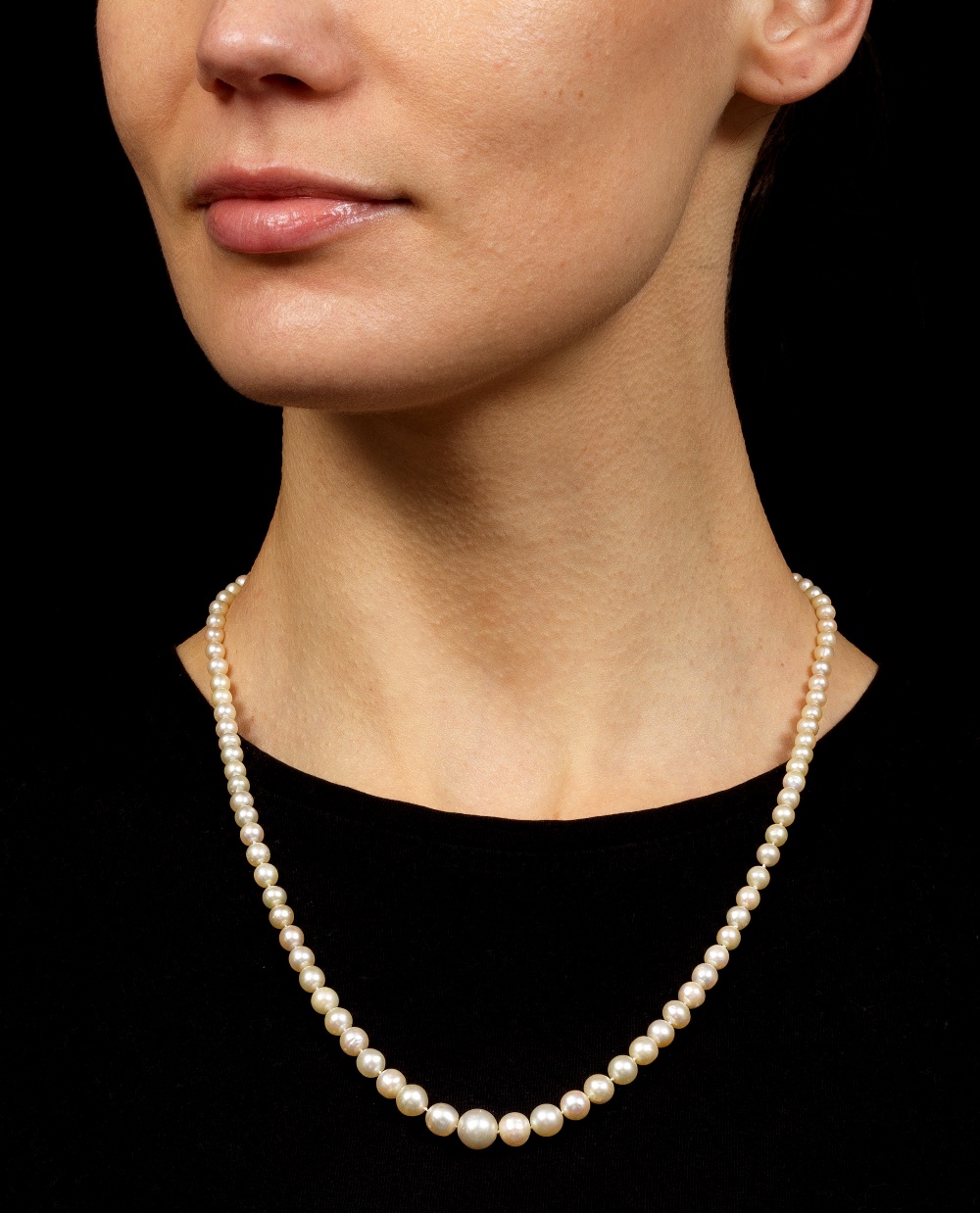 NATURAL PEARL NECKLACE - Image 2 of 2