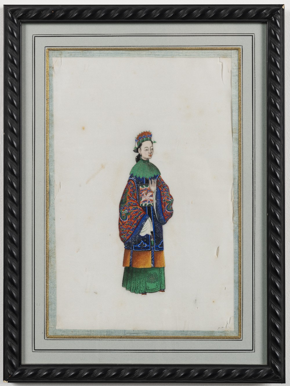 Chinese School, 19th Century Costume studies A set of twelve (12) - Image 2 of 12