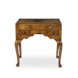 A George I walnut lowboy