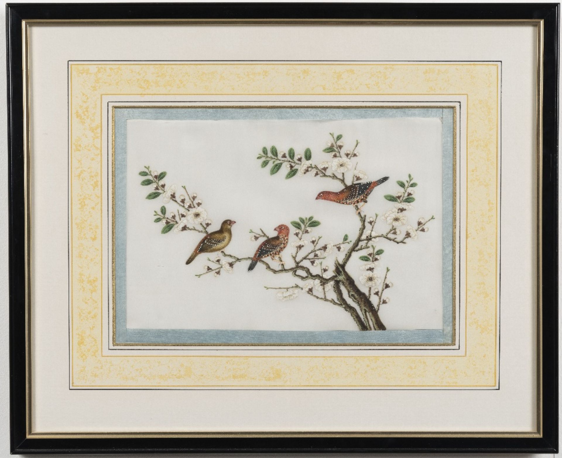 Chinese School, 19th Century Studies of exotic East Asian birds against blossoming branches A set... - Bild 16 aus 16